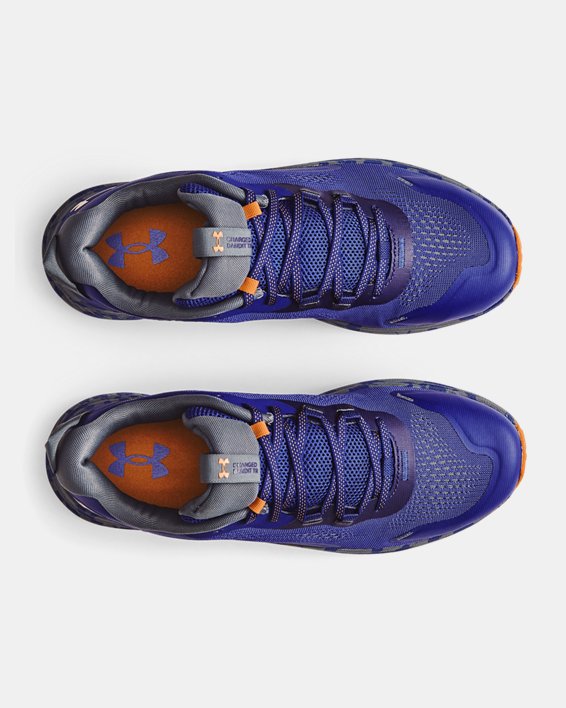 Men's UA Charged Bandit Trail 2 Running Shoes, Blue, pdpMainDesktop image number 2